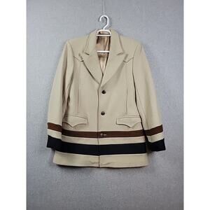 Vintage Parker's Wool Blend LS Button Up Pioneer Wear Blazer Jacket Men’s 40L